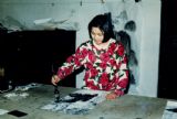 1997年，江萍在近水山庄师的画室习画